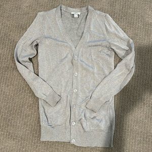 Light gray cardigan